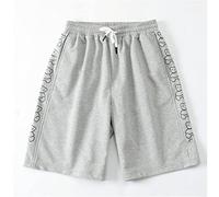 CLSDRZC Grey Shorts Male Summer Outside a Man Wear Loose 5 Minutes of Pants Who Leisure Pants Summer Thin Men's Trousers