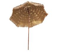 CLSDRZC Hawaiian Thatched Umbrellas, Garden Parasols, Portable Outdoor Umbrella, Folding Tilt Portable Waterproof, Outdoor Terrace Garden Swimming Pool Sun Umbrella