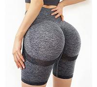 CLSDRZC High-Waisted Hip-Lifting Sports Shorts For Women Summer Tight Yoga Trousers Quick-Drying Fitness Trousers