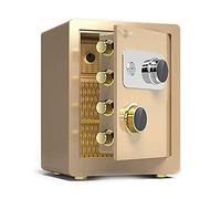 CLSDRZC Ignífugo a Prueba de Agua: Cerradura mecánica con Llave, antirrobo Invisible para el hogar a Prueba de Fuego, hogar pequeño, contraseña mecánica de 45 cm para Oficina en el hogar