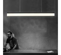 CLSDRZC Indoor Light Minimalist Rectangular Chandelier Office Conference Room Lamp Illumination,A-80 * 7cm