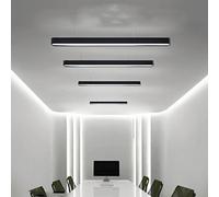 CLSDRZC Indoor Light Minimalist Rectangular Chandelier Office Meeting Room Light Illumination,B-120 * 12 * 6cm