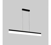 CLSDRZC Indoor Light Office Aluminum Office Lighting Study Workplace Bar Dining Table Led Ceiling Light Fixture Illumination,120cm24w