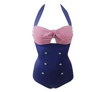 CLSDRZC Ladies Swimwear Lace Up Swimsuit Bikini Bodysuit Swimsuit Summer Lace Up One Piece Swimsuit