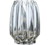 CLSDRZC Large Glass Vase Transparent Color Hydroponic Rich Lily Rose Vase Living Room Flower Arrangement Ornaments(9.5 * 28.5cm)