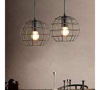 CLSDRZC LED E27 Chandelier Retro Iron Ceiling Light American Country Study Bedroom Living Room Dining Room Bar Coffee Shop Ceiling Decoration Lights Warm Lights