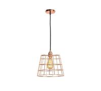 CLSDRZC LED Rose Gold Ceiling Lamp Yellow Warm Light Hollow Iron Chandelier Dining Living Room Study Bedroom Industry Style