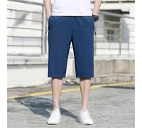 CLSDRZC Men's Casual Beach Shorts Workout Shorts Lightweight Gym Athletic Shorts Blue Summer Basketball Casual Shorts