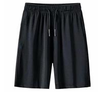 CLSDRZC Men's Shorts Ice Silk Net Elastic Summer Breathable Camouflage Fast Dry Pants Loose Thin Shorts Beach Sports Shorts