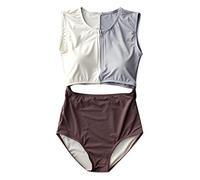 CLSDRZC One-Piece Swimsuit Covers The Belly and Looks Thinner, Soaking in Hot Springs is Conservative
