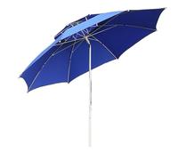 CLSDRZC Outdoor Parasol Patio Umbrella Market Umbrella Outdoor Table Umbrella for Backyard Lawn Without Base Patio Garden Umbrella(Blue-2.5m)