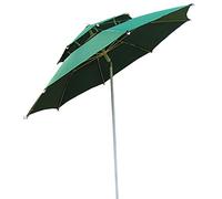 CLSDRZC Outdoor Parasol with Push-Button Tilt and 8 Ribs, Waterproof Heavy Duty Patio Umbrella for Table Chair, 2.4m/7.9ft Good