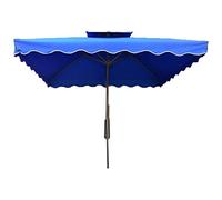 CLSDRZC Outdoor Parasols x 2.2 Umbrella, with Cross Sun Protection for Outdoor/Gardens/Balcony/Patio Rectangular Garden Parasol,Without Parasol Base Good