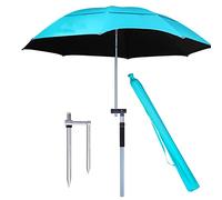 CLSDRZC Parasol,Outdoor Canopy, Multi-Purpose with Umbrella Cover, Sturdy, Tilt Mechanism, Sun Protection, for Backyard Patio, Lawn & Garden, Sun/R