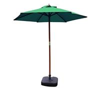 CLSDRZC Parasols 7' Patio Garden, Round Market Table Umbrella with Solid Wood Bracket, Perfect for Outdoor Yard, Beach, Camping, Pool Side Good