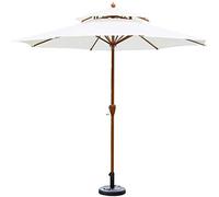 CLSDRZC Parasols 9Ft Patio Garden Umbrella - Outdoor Sun Shade Cafe Store Wedding Party Beach Sunscreen, Not Include Base Good