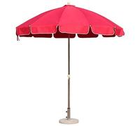 CLSDRZC Parasols Outdoor Umbrella with Fringe, Garden Parasol for Balcony, Patio, Fishing, Backyard,Stainless Steel Rod Waterproof UV Protection