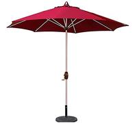 CLSDRZC Parasols Portable Patio Garden Table Umbrella with 8 Sturdy Ribs Perfect for Outdoor Beach Commercial Event Market Camping Pool Side