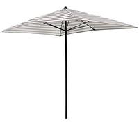 CLSDRZC Patio Canopy Parasol 1.5M Garden, Rectangular Beach Courtyard Metal Rod 6 Umbrella Bones