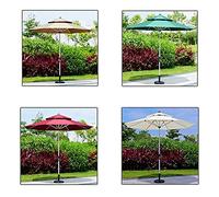 CLSDRZC Patio Outdoor Umbrellas Market Table Umbrella, Heavy Duty Parasol, for Garden, Lawn, Pool, No Base, Multi Coloured Selection