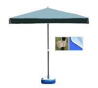 CLSDRZC Patio Umbrella 6.5 Ft Square Patio Beach Umbrella Sun Shelter, Portable Outside Market Umbrella for Outdoor Table Deck Garden Outdoor Parasol Portable Parasol Good