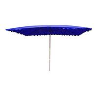CLSDRZC Patio Umbrella Garden Parasol,2.9M Rectangular Market Sunshade Canopy, 8 Rib Patio Outdoor Tilting Umbrella Parasol with Tilt Mechanism Anti-UV Sun for Beach/Pool/Patio/Outdoor Shelter Tent
