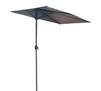 CLSDRZC PCS 1.2M Garden Sun Market Umbrella Parasol, Easy to Assemble, Waterproof, with Ribs, for Balcony, Dining Tables, Gardens, Patios, Decking, ,Beige 2.5x1.2M(98 * 47INCH)