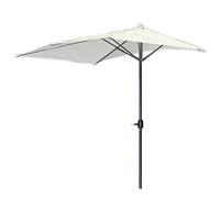 CLSDRZC PCS 1.2M Garden Sun Protection Umbrellas, Replacement an Ancient Parasol, Easy to Assemble, with 5 Ribs, for Beach/Pool, Patio Umbrella Outdoor，Beige 2.5x1.2M(98 * 47INCH)