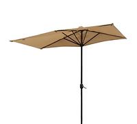CLSDRZC PCS 1.2M Garden Sun Protection Umbrellas, Replacement an Ancient Parasol, Easy to Assemble, with 5 Ribs, for Beach/Pool, Patio Umbrella Outdoor，Beige 2.5x1.2M(98 * 47INCH)