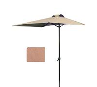 CLSDRZC PCS Umbrella Shade Canopy, Sturdy Ribs, Decorative, Easy to Assemble, for Garden Yard Beach Pool Table Parasol, Patio Umbrella,White 2.5x1.2M(98 * 47INCH)