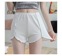 CLSDRZC Plus Size Summer Women Cloth Safety Short Pants Stretch Thin Under Skirt Soft Home Wear Pajama Shorts
