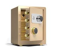 CLSDRZC S AROPO DE FILOF DE Acero, Almacenamiento Anti-Theft, LOQUEO MECHO MECÁNICO Full Mechanical Lock Home Hotel Archivo de Oficina, 25 cm/30 cm/40 cm/45 cm (Oro, 40x36x32cm)