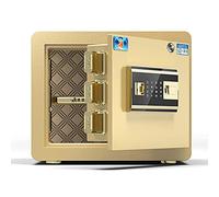 CLSDRZC s hogar pequeño, Bloqueo de contraseña de Huellas Digitales electrónica, inadaptador de Fuego y Almacenamiento de Acero de aleación antirrobo, fácil de