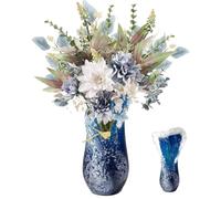 CLSDRZC Sea Wave Vase, Stunning Resin Floral,Creative Shaped Art, Wavy Simulation(Medium)