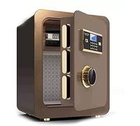 CLSDRZC, Seguridad del hogar Impermeable al Agua de Fuego? con Teclado programable, Teclado Digital, Oney For Home Office Hotel Business Jewelry Cash Use, Brown, 45 cm para el hogar (Brown