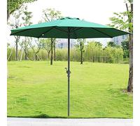 CLSDRZC Shade for Patio Fishing Garden Sun Crank Handle, Parasol with 8 Ribs, Sturdy Waterproof Outdoor Table Market Umbrella