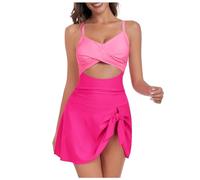 CLSDRZC Shaping Women's Summer One-Piece Swimsuit, Retro Bikini Appearance Swimsuit, Swimsuits, Beach Swimsuits, One Piece Swimsuit, Beach Bikinis for Women, Summer, Beach, Holiday