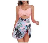 CLSDRZC Shaping Women's Summer One-Piece Swimsuit, Retro Bikini Appearance Swimsuit, Swimsuits, Beach Swimsuits, One Piece Swimsuit, Beach Bikinis for Women, Summer, Beach, Holiday