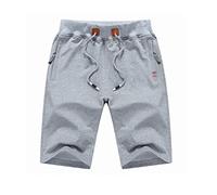 CLSDRZC Solid Men's Shorts Summer Mens Beach Shorts Cotton Casual Male Sports Shorts Homme Clothing