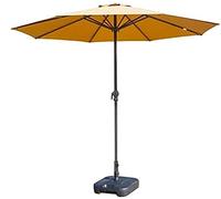 CLSDRZC Sun Parasol Garden Parasols Patio Outdoor Table Umbrella, Polyester Waterproof Anti-UV,Khaki