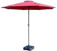 CLSDRZC Sun Parasol Garden Table al Aire Libre para Patio/césped/jardín, poliéster Impermeable Anti-UV Bueno