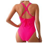CLSDRZC Swimsuits for Women, One Piece Swimsuit, Push Up Swimwear, Swimsuits, Beach Swimsuits, Comfortable Surf Suit, Beach Bikinis for Women, Summer, Beach, Holiday