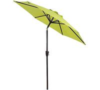 CLSDRZC Tilting Garden Parasol, Patio Umbrella with Hand Crank, Waterproof and UV Protection, Sun Shades, Beach, Outdoor