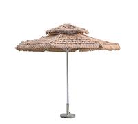 CLSDRZC Umbrellas, Hawaii Straw Parasols, Thatched Patio Swimming Pool Terrace and Garden Umbrella Used In Gardens Courtyards Beaches