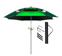 CLSDRZC Umbrellas Water Proof Parasol for Fishing, Camping, BBQ, Beach, Garden, 360° Sun Shade Protection, Sunshade Shelter Outdoor Umbrella Canopy, with Ground Anchor