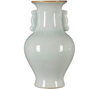 CLSDRZC Vase Flower Ceramic Chinese Style Antique Crackle Glaze Classical Craft Household