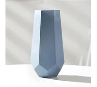 CLSDRZC Vase For Decor Blue& White Glass Handmade Decoration(Bl,Large)