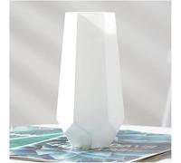 CLSDRZC Vase For Decor Blue& White Glass Handmade Decoration(Vit,Medium)