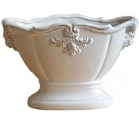 CLSDRZC Vase Tabletop Flower Arrangement Flower Pot Ceramic Ornament Decor Retro Living Room Desktop Hotel Study Aisle(16.5X25.5CM)