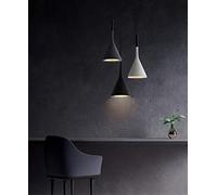 CLSDRZC Vintage Bedside Lamp E14 Retro Chandelier 1 Lamp,Gray